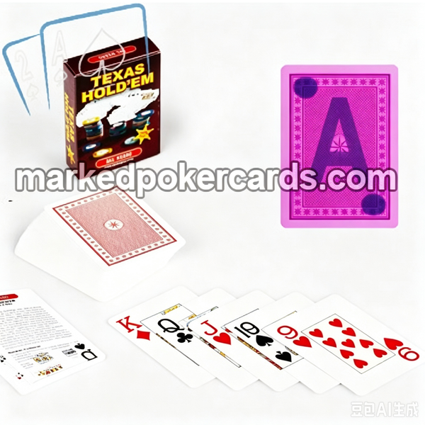 <tc>Dal Negro Texas Hold'em Cartes Plastiques Marqu&eacute;es</tc>