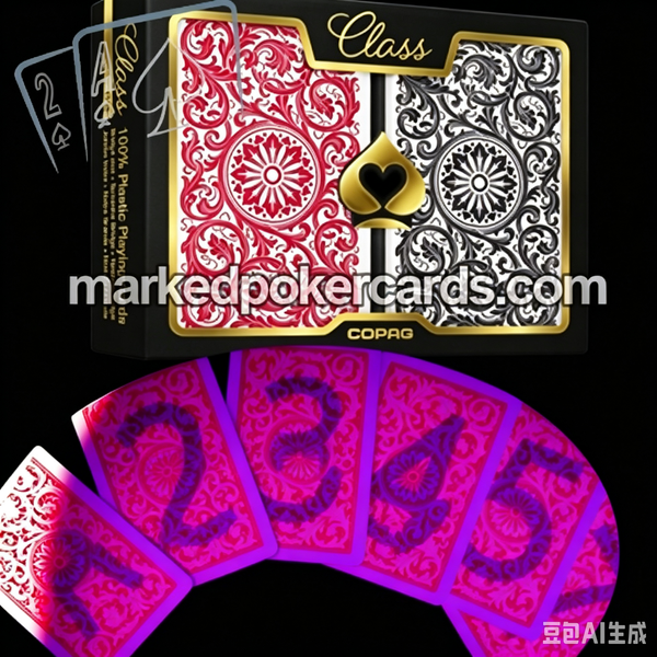 <tc>Carte Poker Truqué Avec Lentille UV COPAG Brésil</tc>