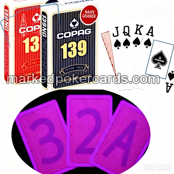 <tc>Copag 139 Cartes Magiques Marquées</tc>