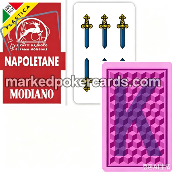 <tc>Micropuces Cartes À Jouer Modiano Napoletane</tc>