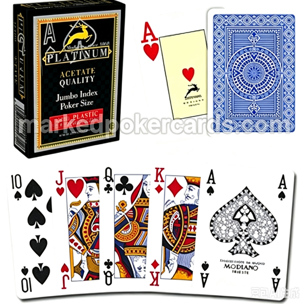 <tc>Espion Cartes À Jouer Modiano Platinum</tc>