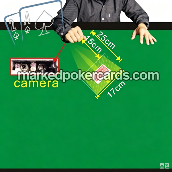 <tc>Cam&eacute;ra De Balayage De Poker De Bouton De Manchette</tc>