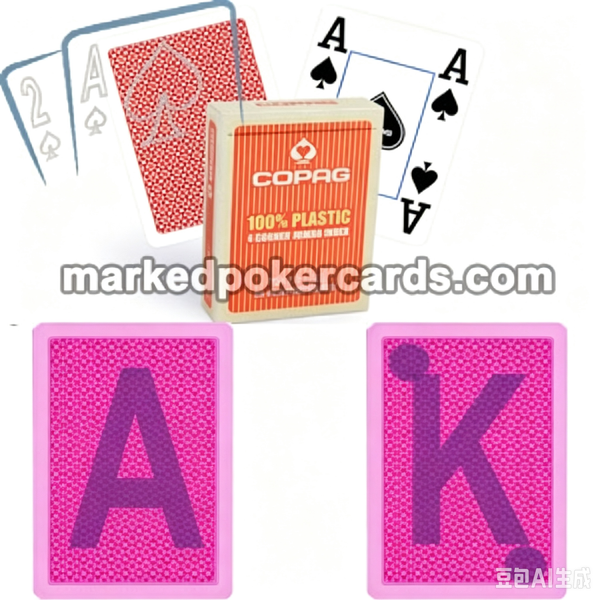 <tc>Jeux De Cartes À Encre Invisible Copag 4 Corner Jumbo</tc>