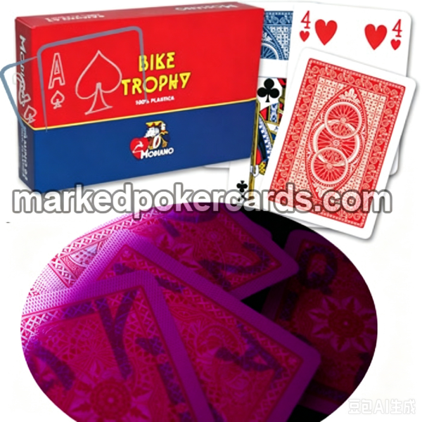 <tc>Cartes De Poker Truquée Marquée Modiano Bike Trophy</tc>