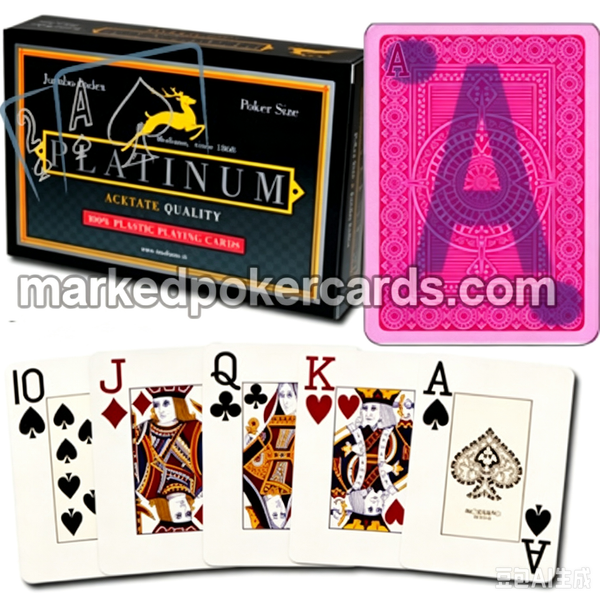 <tc>Espion Cartes À Jouer Modiano Platinum</tc>