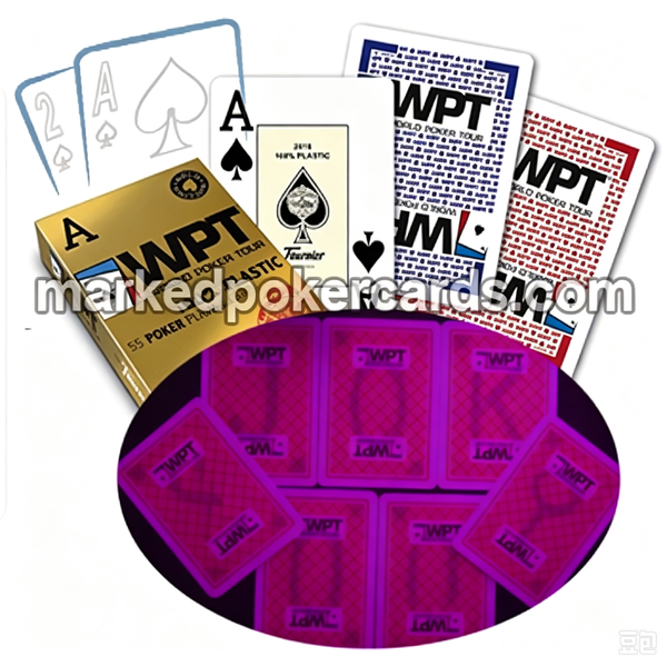 <tc>Cartes De Triche Marquées À L'encre Invisible Fournier WPT</tc>