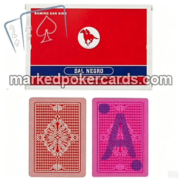 <tc>Dal Negro San Siro Triche De Cartes &Agrave; Jouer Invisibles Pour Baccarat</tc>