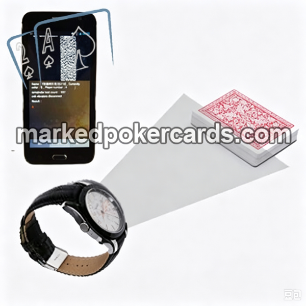 <tc>La Montre-Bracelet Caméra Scanner De Cartes À Jouer</tc>