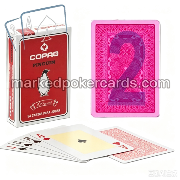 <tc>Cartes De Poker À Encre Lumineuse Copag Penguin</tc>