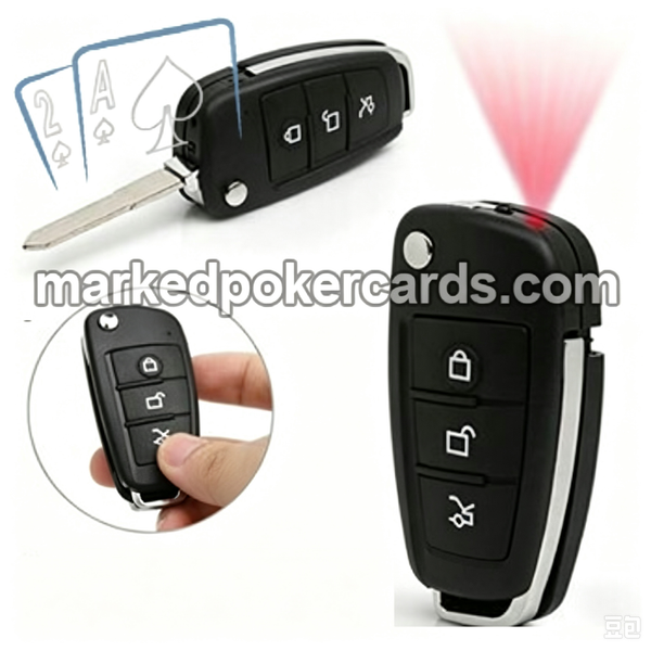 <tc>Clé De Voiture Caméra HD Pour Système De Triche Au Poker</tc>