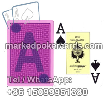 <tc>Cartes Marquées De Poker À L'encre Invisible Fournier 2800</tc>