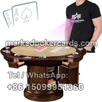 <tc>Caméra Scanner De Cartes De Poker Dynamique Large En T-shirt</tc>